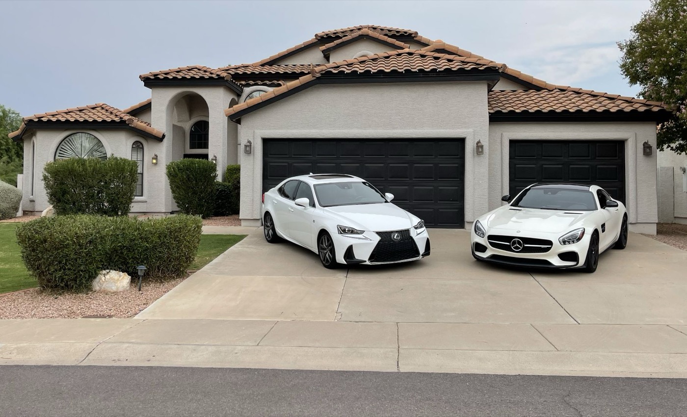 The house and the cars the system paid for