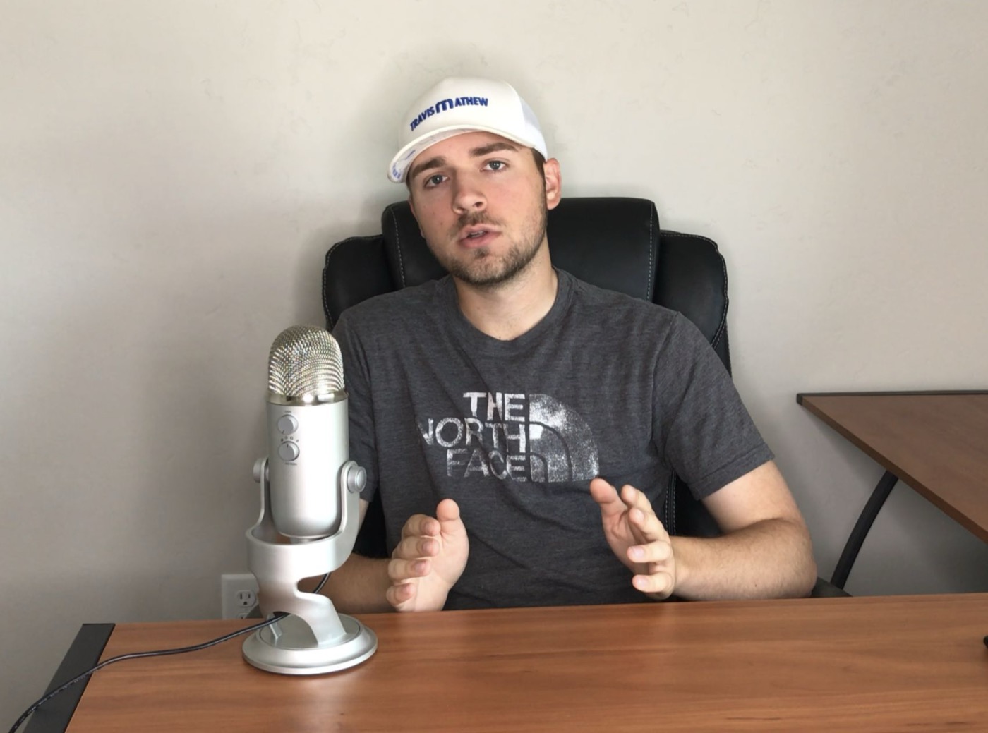 Year two: first home setup, Yeti mic, real numbers coming in
