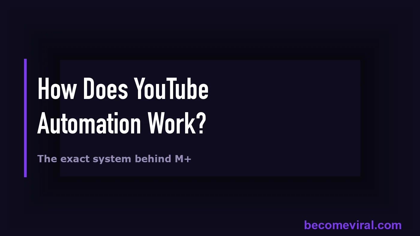 What Is Youtube Automation